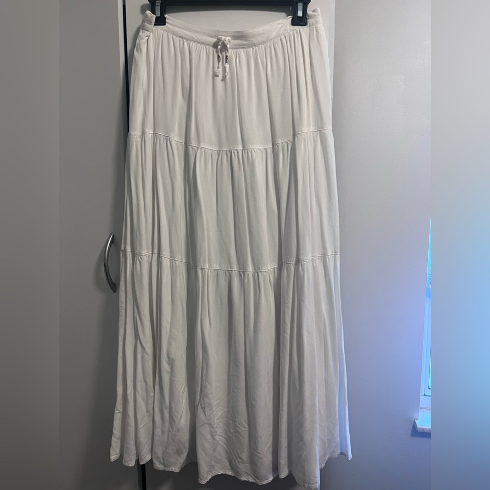 White skirt